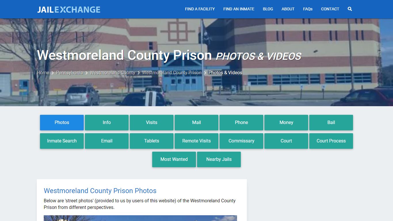 Photos & Videos - Westmoreland County Prison, PA - Jail Exchange